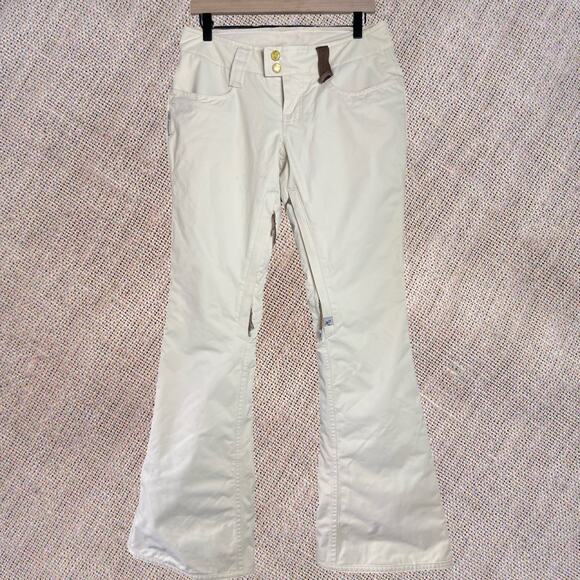 HOLDEN Women Small Softshell Snow Ski Pants Vents Zips Waterproof RN124620 - Picture 1 of 6